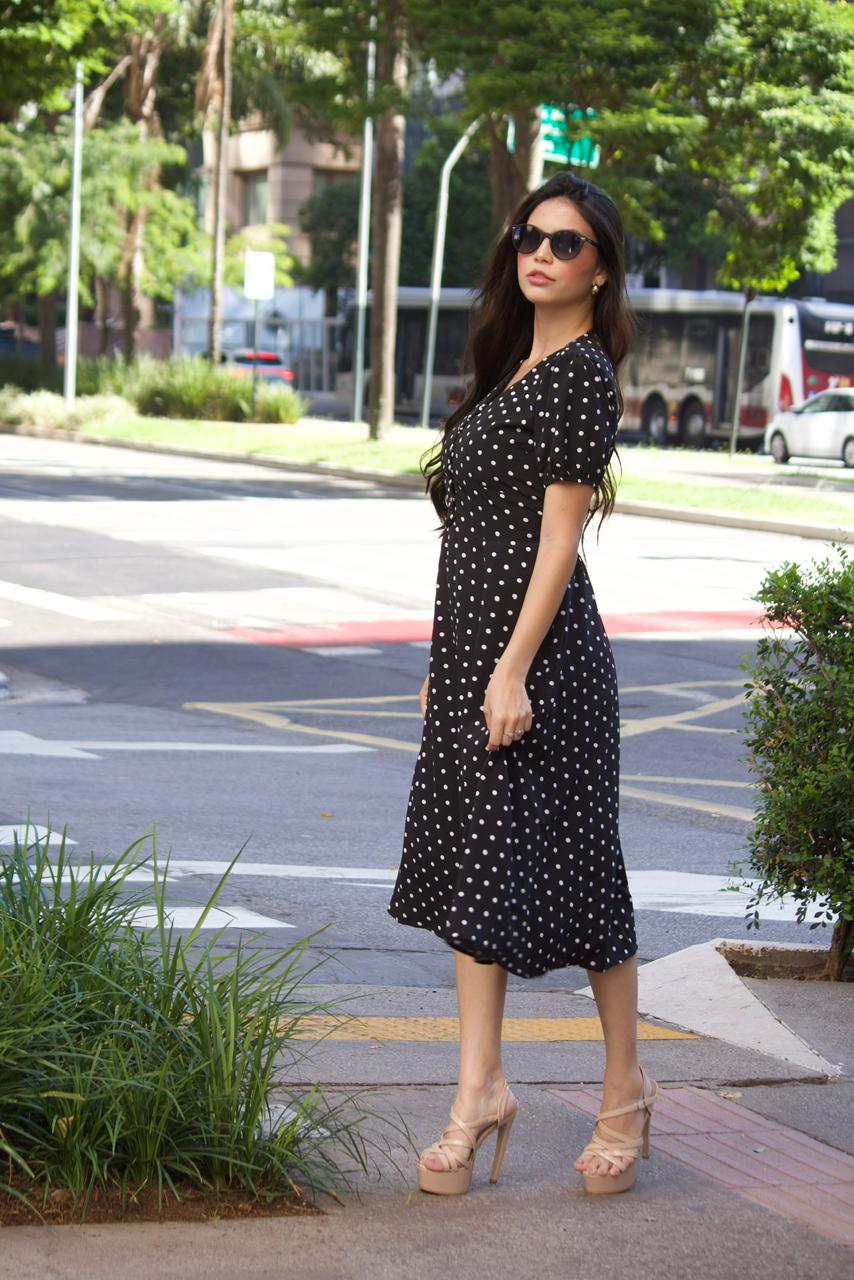 Alternative view of Vestido Poá Angeli