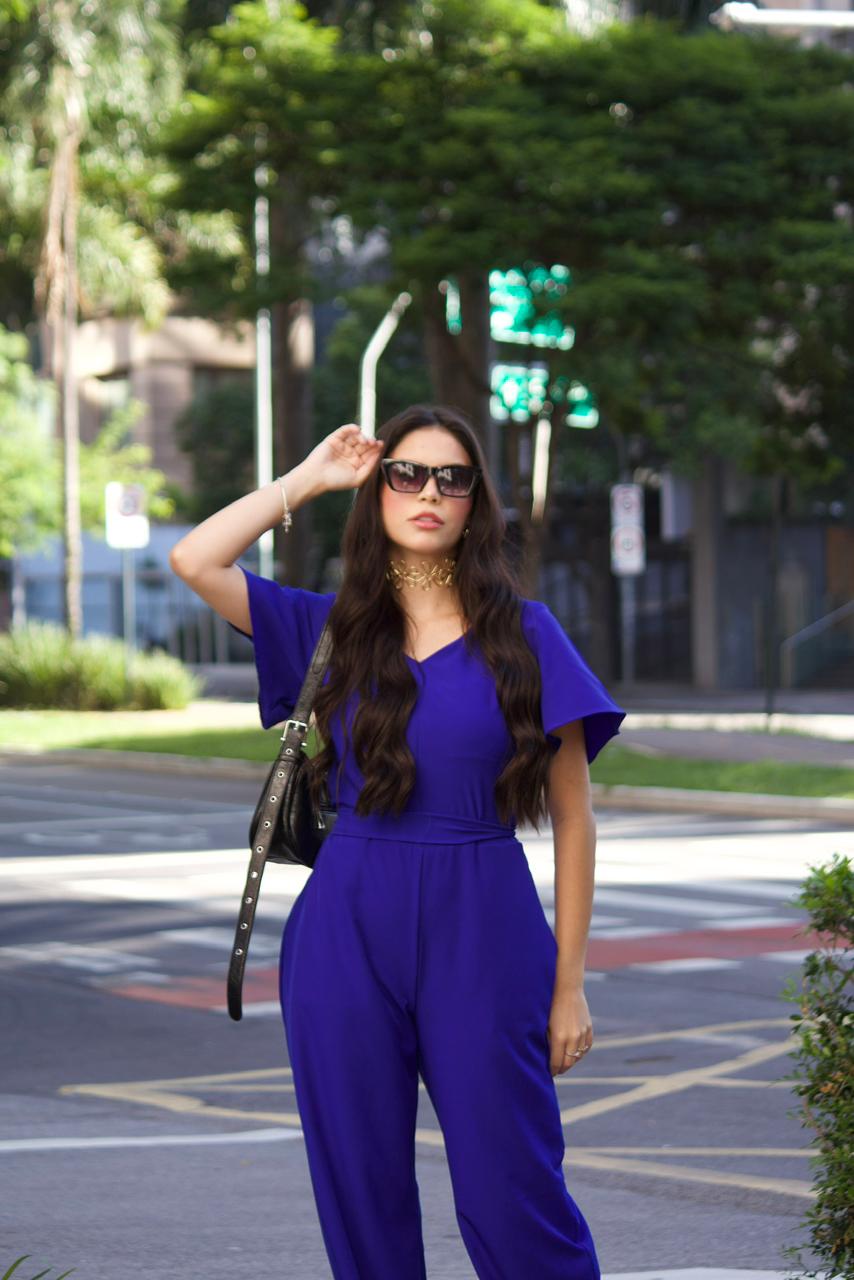 Alternative view of Macacão Milena Azul